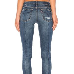 Levi’s altered 711 Skinny jeans